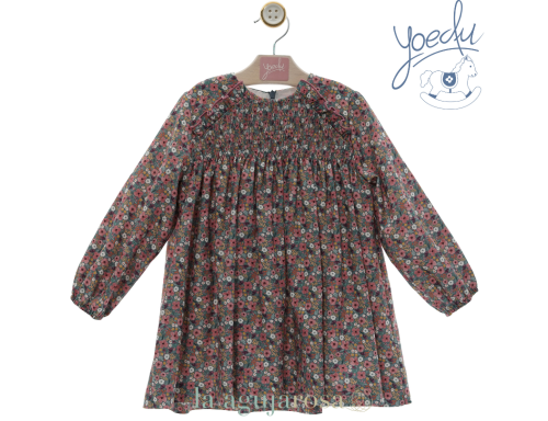 VESTIDO INFANTIL DE LA FAMILIA CACHEMIRA DE YOEDU
