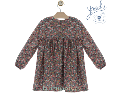 VESTIDO INFANTIL DE LA FAMILIA CACHEMIRA DE YOEDU