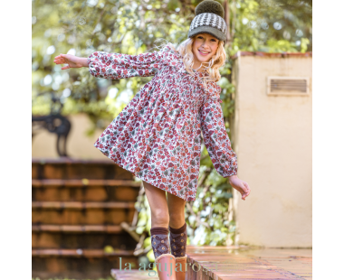 VESTIDO INFANTIL DE LA FAMILIA CRETONA DE YOEDU
