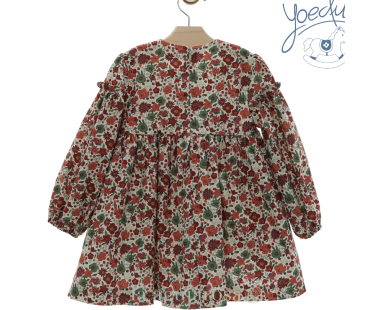 VESTIDO INFANTIL DE LA FAMILIA CRETONA DE YOEDU 2