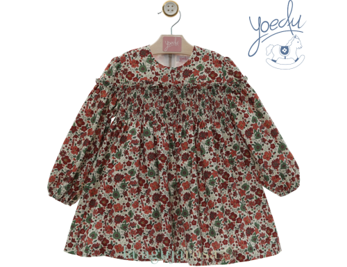 VESTIDO INFANTIL DE LA FAMILIA CRETONA DE YOEDU