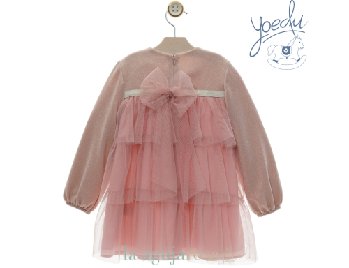 VESTIDO INFANTIL DE LA FAMILIA DAMASCO DE YOEDU