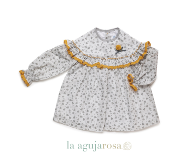 VESTIDO ENTERIZO FLORECITAS POMPÓN DE LA COLECCIÓN... 2