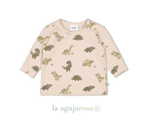 CONJUNTO DE ALGODÓN EN TONEOS VERDES DE FEETJE