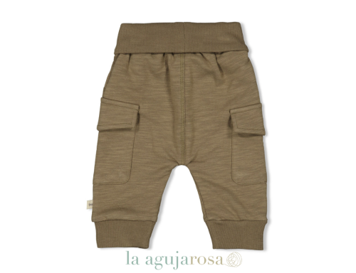 CONJUNTO DE ALGODÓN EN TONEOS VERDES DE FEETJE