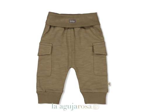 CONJUNTO DE ALGODÓN EN TONEOS VERDES DE FEETJE