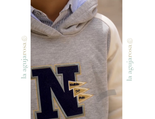 SUDADERA CAPUCHA NIÑO GRIS NELBLU DE MIRANDA