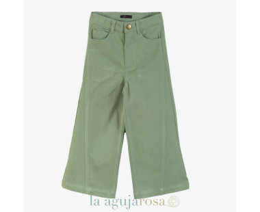 PANTALÓN NIÑA COLOR VERDE DE MIRANDA