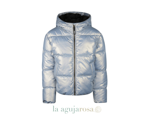 ABRIGO AZUL CLARO CON CAPUCHA NO WAY MONDAY