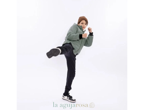 PANTALÓN DE NIÑO NO WAY MONDAY NEGRO