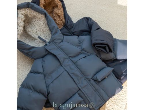 ABRIGO DE NIÑO AZUL MARINO DE DIRKJE