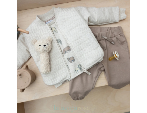 CONJUNTO DE NIÑO DIRKJE DE 3 PIEZAS CAMISETA CHAQUETA Y PANTALÓN