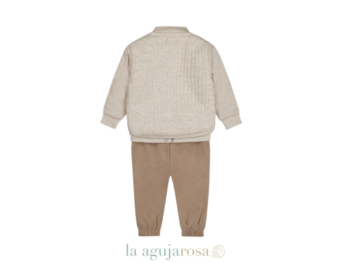 CONJUNTO DE NIÑO DIRKJE DE 3 PIEZAS CAMISETA CHAQUETA Y PANTALÓN