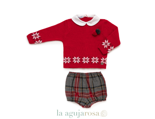 CONJUNTO PANTALÓN CENEFA DE LA COLECCIÓN MELODÍA DE JULIANA