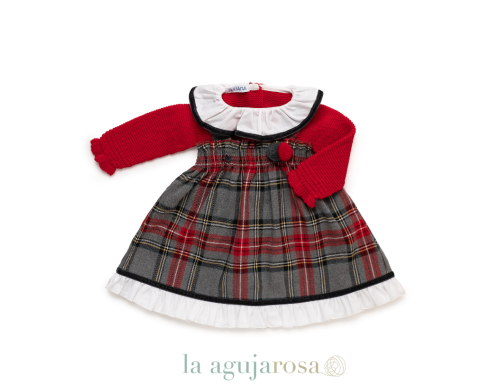 PICHI CUADRITOS CON JERSEY DE LA COLECCIÓN MELODÍA DE JULIANA