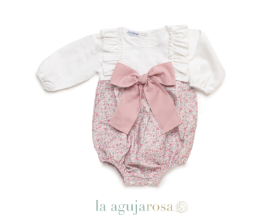 PELELE DE FLORES CON LAZO DE LA COLECCIÓN DANZA DE JULIANA 2