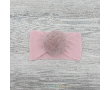 TURBANTE POMPÓN DE LA COLECCIÓN PIANO DE JULIANA