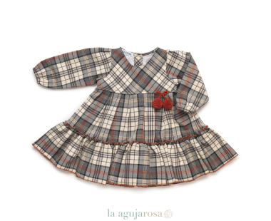 VESTIDO 2 VOLANTES POMPONES DE LA COLECCIÓN ALEGORÍA DE... 2