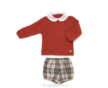 CONJUNTO PANTALÓN CUADROS VASTAS DE LA COLECCIÓN ALEGORÍA...
