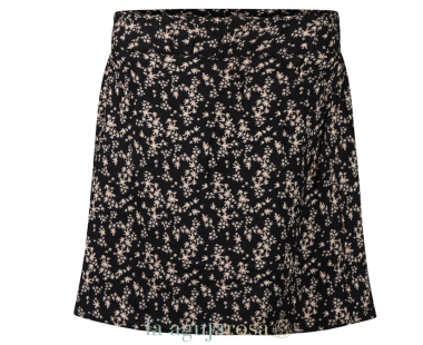 FALDA NEGRA FLORAL PARA NIÑA NO WAY MONDAY 2