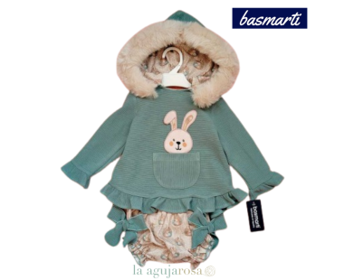 CONJUNTO BEBÉ NÑA DE LA COLECCIÓN UFFIZI DE BASMARTÍ