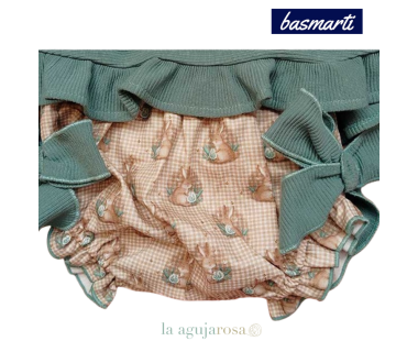 CONJUNTO BEBÉ NÑA DE LA COLECCIÓN UFFIZI DE BASMARTÍ 2