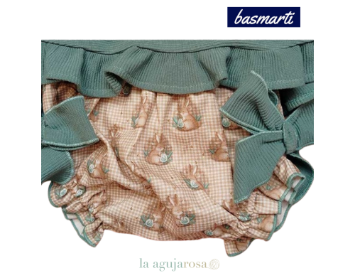 CONJUNTO BEBÉ NÑA DE LA COLECCIÓN UFFIZI DE BASMARTÍ