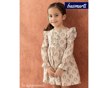 VESTIDO NIÑA DE LA FAMILIA UFFIZI DE BASMARTÍ