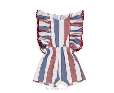 MONO CORTO RAYADO DE LA COLECCIÓN SANDÍA DE JULIANA 2