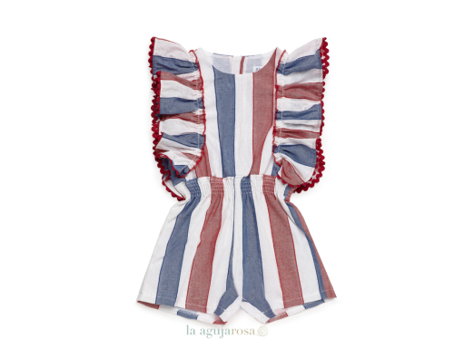 MONO CORTO RAYADO DE LA COLECCIÓN SANDÍA DE JULIANA