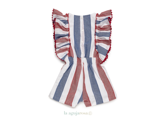 MONO CORTO RAYADO DE LA COLECCIÓN SANDÍA DE JULIANA