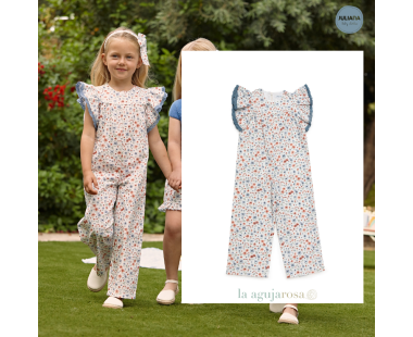 MONO FLORES HOMBRERAS DE LA COLECCIÓN FRAMBUESA DE JULIANA