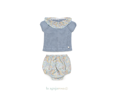 CONJUNTO BRAGA TELA CACHEMIRAS DE JULIANA