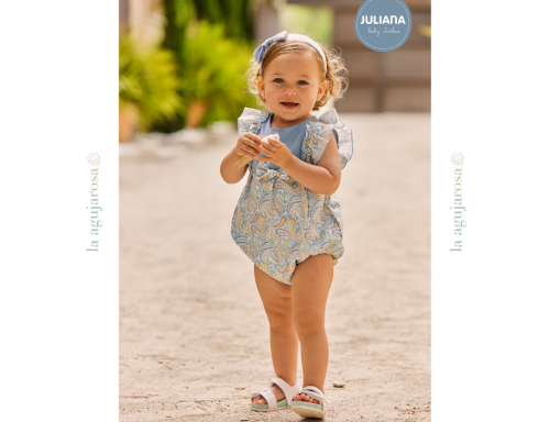 PELELE CORTADO A LA CINTURA 2 HOMBRERAS CACHEMIRAS DE LA COLECCIÓN MANDARINA DE JULIANA