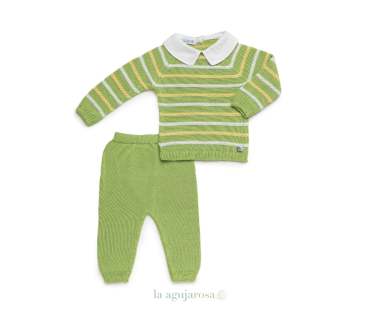 CONJUNTO 2P LINES COLORES CUELLO DE LA COLECCIÓN LIMA DE...