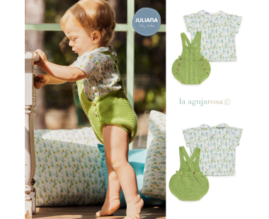 PETO PUNTO TRENZAS CON CAMISA CABALLITO MAR DE LA...