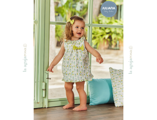 JESUSITO CON BRAGA TELA CABALLITOS DE MAR DE LA COLECCIÓN LIMA DE JULIANA