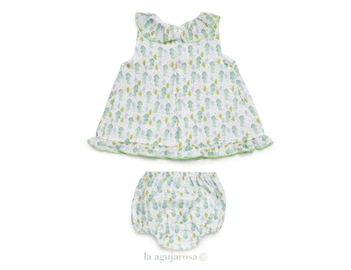 JESUSITO CON BRAGA TELA CABALLITOS DE MAR DE LA COLECCIÓN LIMA DE JULIANA