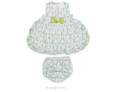 VESTIDO CON BRAGA CABALLITOS DE MAR DE LA COLECCIÓN LIMA... 2