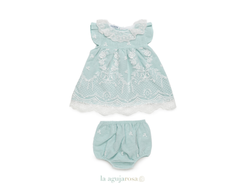 JESUSITO CON BRAGA TELA DE ENCAJE 2 COLORES DE LA COLECCIÓN MENTA DE JULIANA