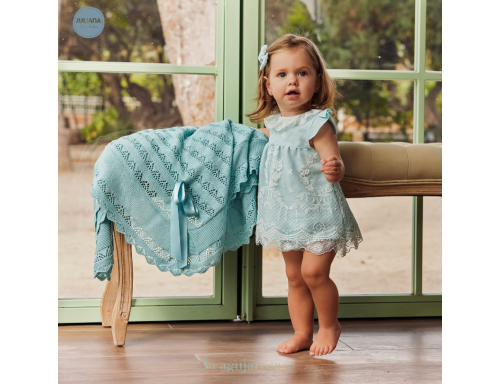 JESUSITO CON BRAGA TELA DE ENCAJE 2 COLORES DE LA COLECCIÓN MENTA DE JULIANA