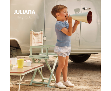 CONJUNTO PANTALÓN TELA RAYADA DE LA COLECCIÓN LIMONADA DE...