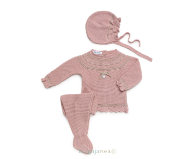 CONJUNTO 3P CANESÚ MOTAS DE LA COLECCIÓN MIEL DE JULIANA