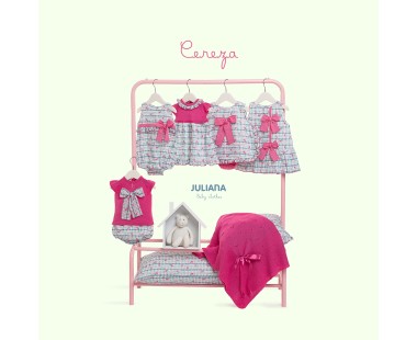 CALCETÍN LAZO FRESA DE LA COLECCIÓN CEREZA DE JULIANA 2