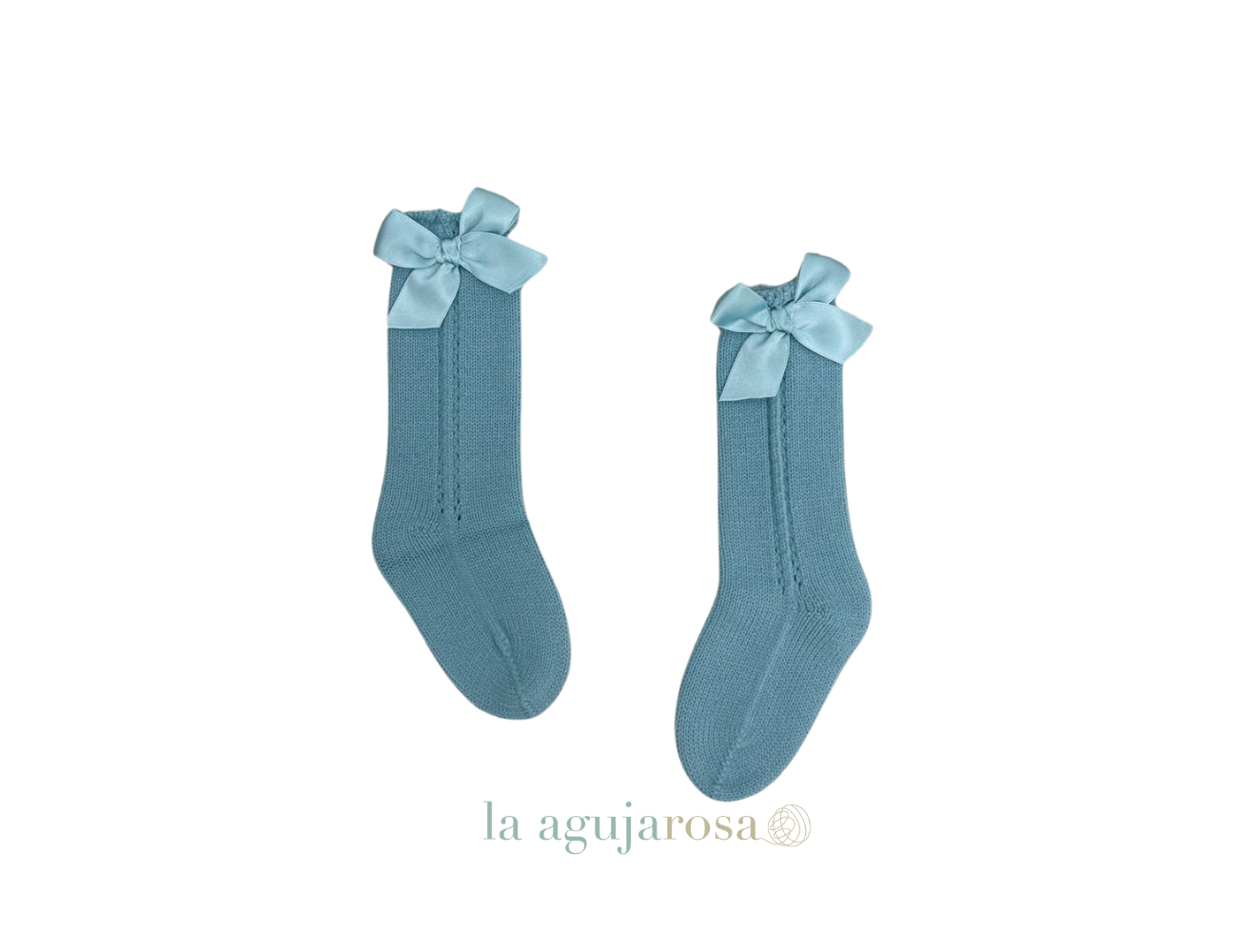 CALCETÍN LAZO DE INVIERNO AZUL NUBE DE LA...