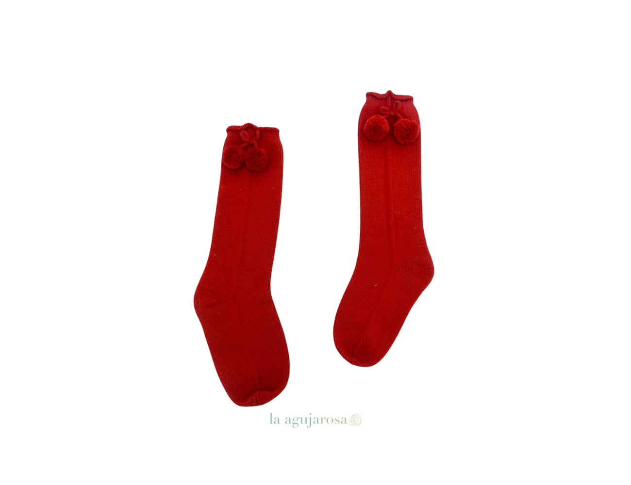 CALCETÍN POMPONES DE LA COLECCIÓN ALEGORÍA DE...