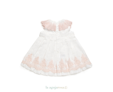 VESTIDO CORTADO CINTURA ENCAJE VOLANTE DE LA COLECCIÓN... 2