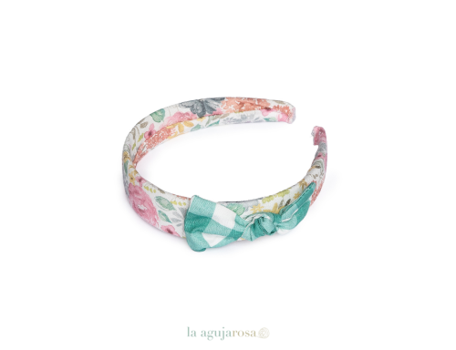DIADEMA FLORES LAZO CUADROS DE LA COLECCIÓN AZÚCAR DE JULIANA