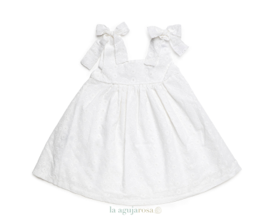 VESTIDO CORTADO CINTURA ENCAJE 2 LAZOS DE LA COLECCIÓN... 2