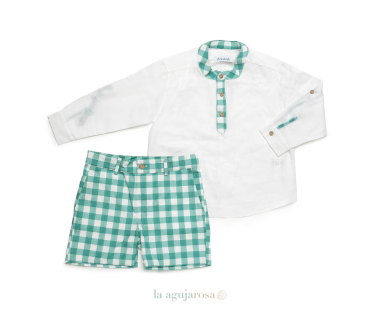 CONJUNTO DE NIÑO CAMISA DE MANGA LARGA DE LA COLECCIÓN... 2